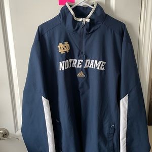 Adidas Notre Dame wind breaker